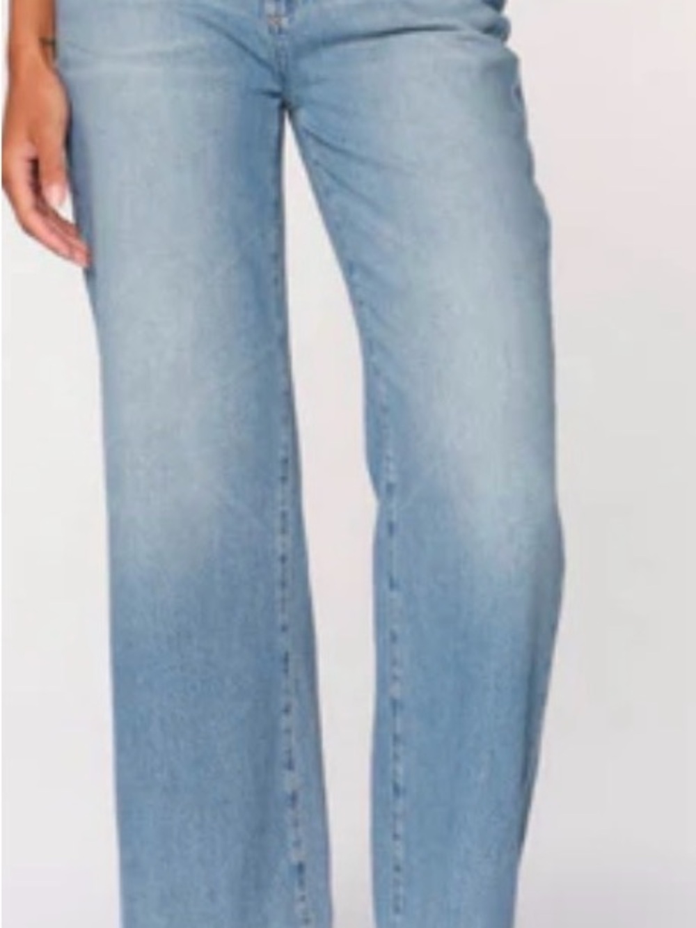 DL1961 Hepburn wide Leg high raise ankle Jeans size 28 NWT